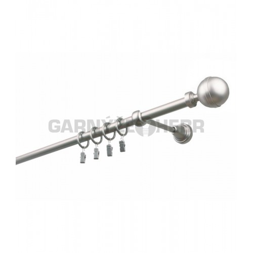 Garnýž kovová 440 cm jednořadá 19 Kalisto satina