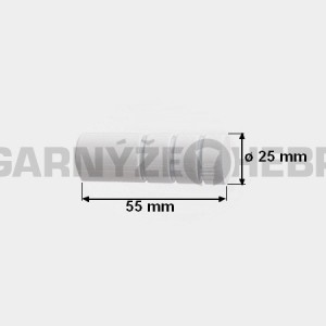 Garnýž kovová 100 cm dvouřadá - dvojitá 19 Techno bílá
