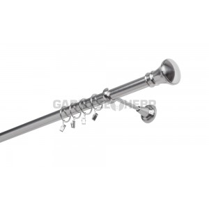 Garnýž kovová 100 cm jednořadá 25 Žezlo Nerez