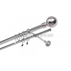 Garnýž kovová 440 cm dvouřadá - dvojitá 25 Paola Nerez