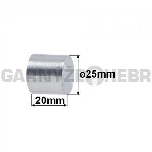 Koncovka pro tyč 19mm Pullo - nerez