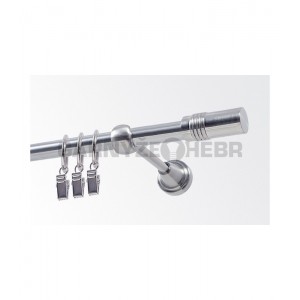 Garnýž kovová 100 cm jednořadá 19 Cylinder nerez