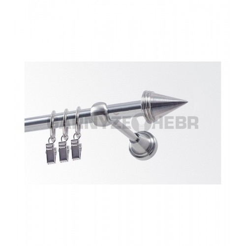 Garnýž kovová 300 cm jednořadá 19 Hrot nerez