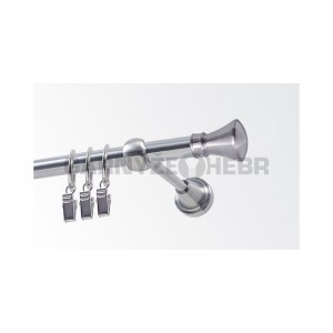 Garnýž kovová 260 cm jednořadá 19 Koloseo nerez