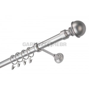 Garnýž kovová 260 cm jednořadá 25 Boston satina