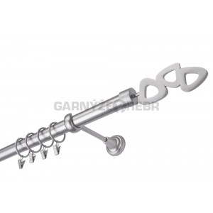 Garnýž kovová 100 cm jednořadá 25 Lilette satina