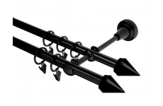 Hrot 16mm double černá