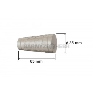 Koncovka pro tyč 16mm Sevilla - chrom mat