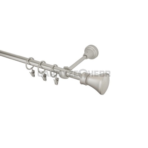 Garnýž kovová 260 cm jednořadá 16 Koloseo chrom mat