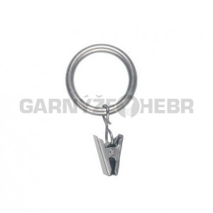 Garnýž kovová 100 cm dvouřadá - dvojitá 25/25 Belluno Satina