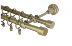 Válec 16mm double zlatá antik