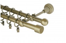 Válec 16mm zlatá antik