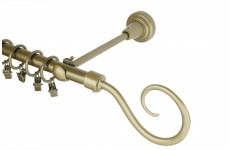 Hák 16mm zlatá antik