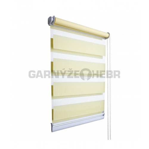 Roleta Den a noc - slunečná žlutá 43