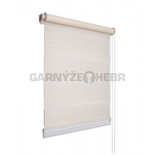 Roleta Den a noc - ecru 01