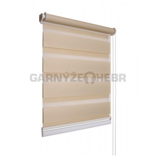 Roleta Den a noc - béžová 02