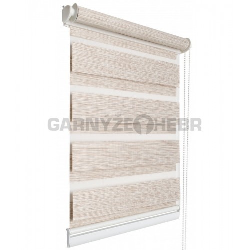 Roleta Den a noc - hnědý melír 11