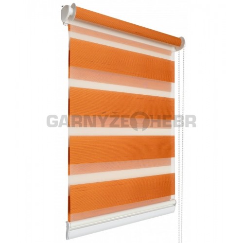 Roleta Den a noc - pomerančová 24