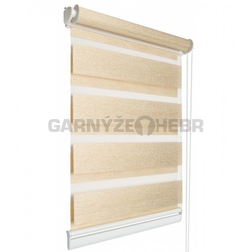 Roleta Den a noc - zlatý melír 30