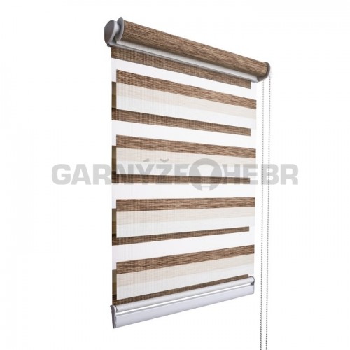 Roleta Den a noc - béžová mix 501