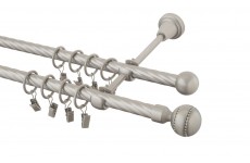 Paola crystal 16mm chrom