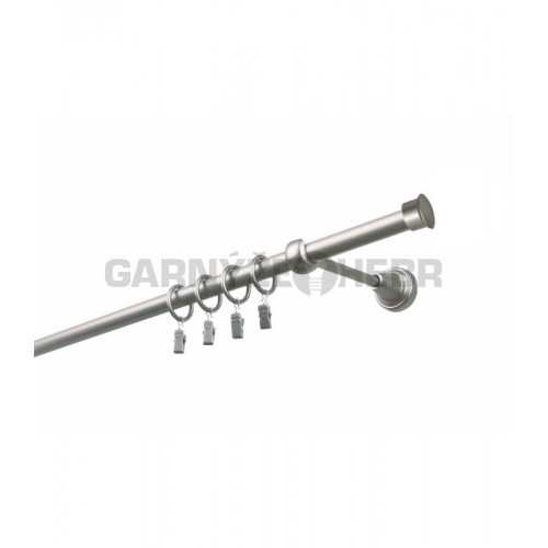 Garnýž kovová 480 cm jednořadá 19 Duo satina