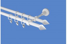 Hrot 16mm double bílá