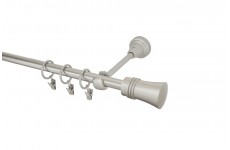 Capri 16mm chrom mat