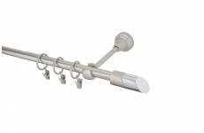 Piza II 16mm chrom mat