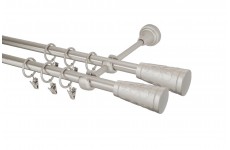 Sevilla 16mm double chrom mat