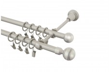 Paola crystal 16mm chrom