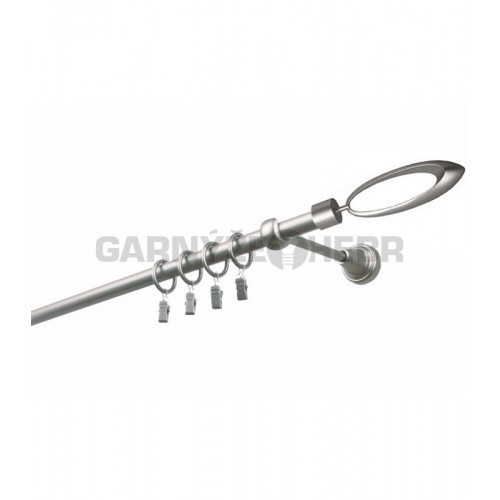 Garnýž kovová 100 cm jednořadá 19 Venezia satina