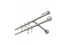 Pluton crystal 19mm satina