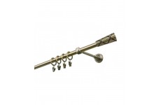 Trapezium 19mm mosaz