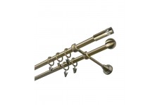 Cylinder 19mm crystal mosaz