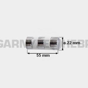 Garnýž kovová 100 cm dvouřadá - dvojitá 19 Sigma bílá
