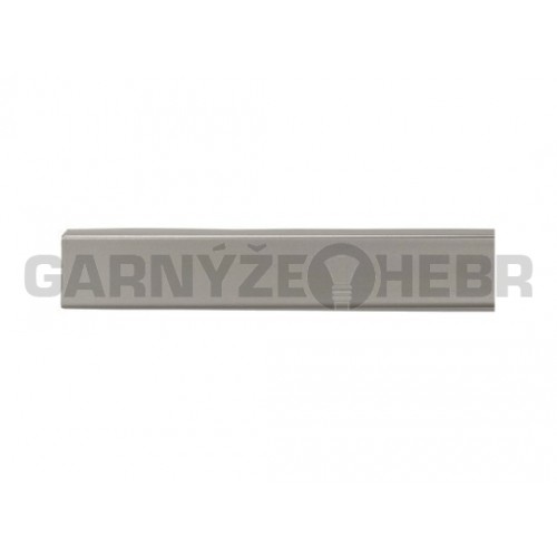 Vzorek tyče 20x20mm - matná stříbrná