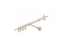 Lilie 16mm bílo-zlatá