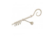 Hák 16mm bílo-zlatá