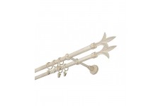 Lilie 16mm double bílo-zlatá