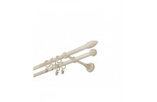 Špice 16mm bílo-zlatá