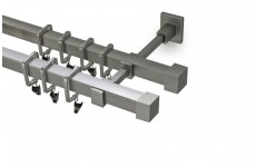 Klasik 20x20mm stříbrná