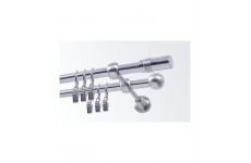 Kovové garnýže 19mm nerez