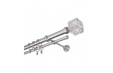 Kwadro Diamant 25/16mm Satina