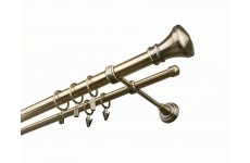 Kovové garnýže 25/16mm Mosaz