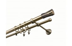 Garnýže dvouřadé 25/16mm Mosaz