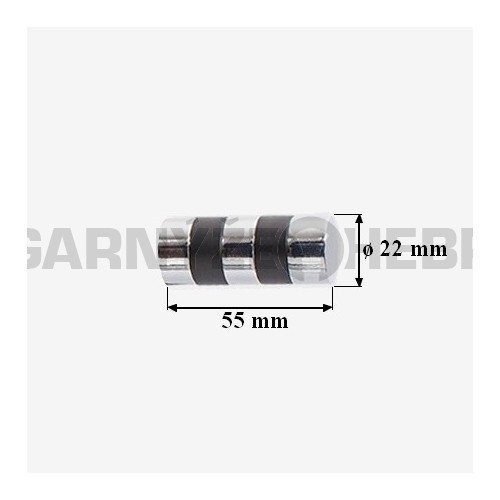 Koncovka pro tyč 19mm Sigma - černá