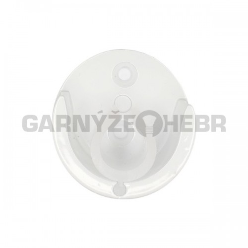 Boční úchyt pro tyč 19mm - bílá