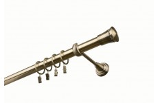 Prince crystal 25mm Mosaz