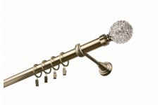 Koule Diamant 25mm Mosaz